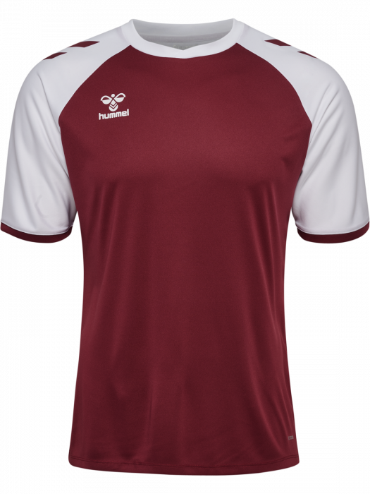 Hummel - Match League Jersey - Maroon & biały
