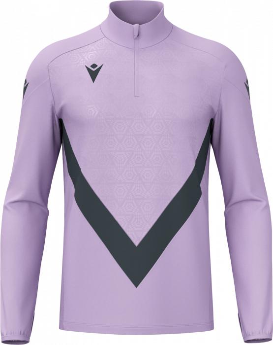 Macron - Yaruga Training Top W. Half-Zip - Lilac & anthracite