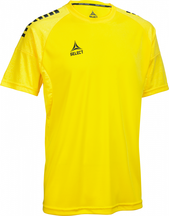 Select - Spain V25 Player Shirt S/s - Giallo & nero
